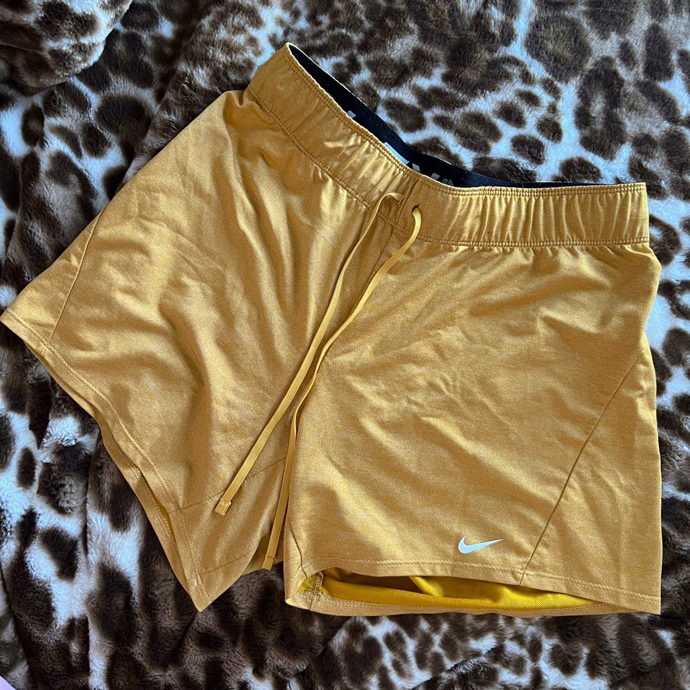 Nike Dri-FIT Women’s Yellow Running Shorts
